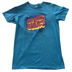 Bruno Mars Shirt Mens M Concert Tour Doo-Wops & Hooligans / Unorthodox Jukebox